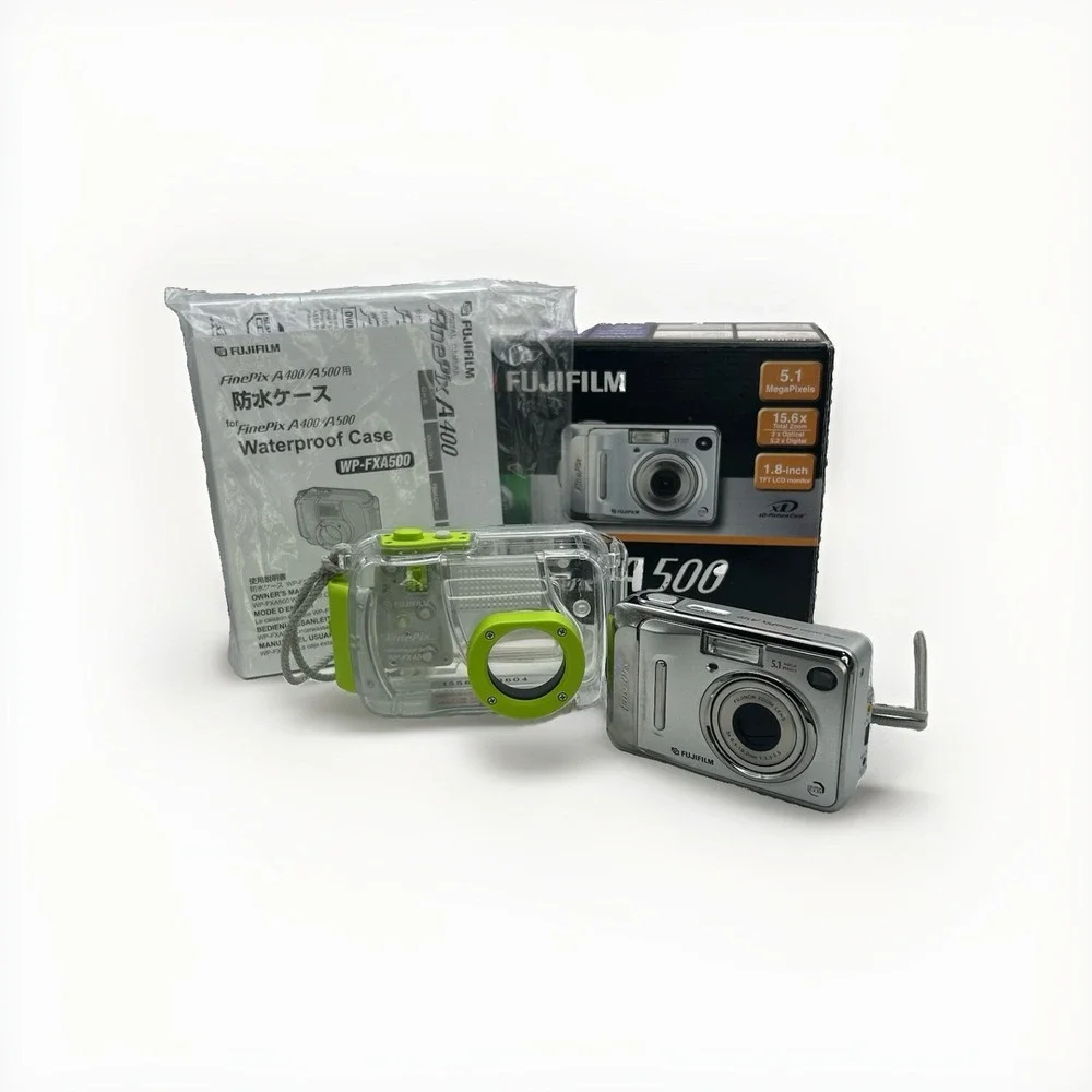 Fujifilm Digital Camera FinePix A400 4.1MP Silver Tested